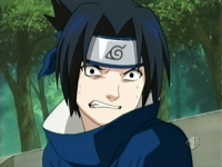 Naruto trasformato in Sasuke